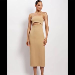 Meshki DIANA
Cut Out Midi Dress - Camel